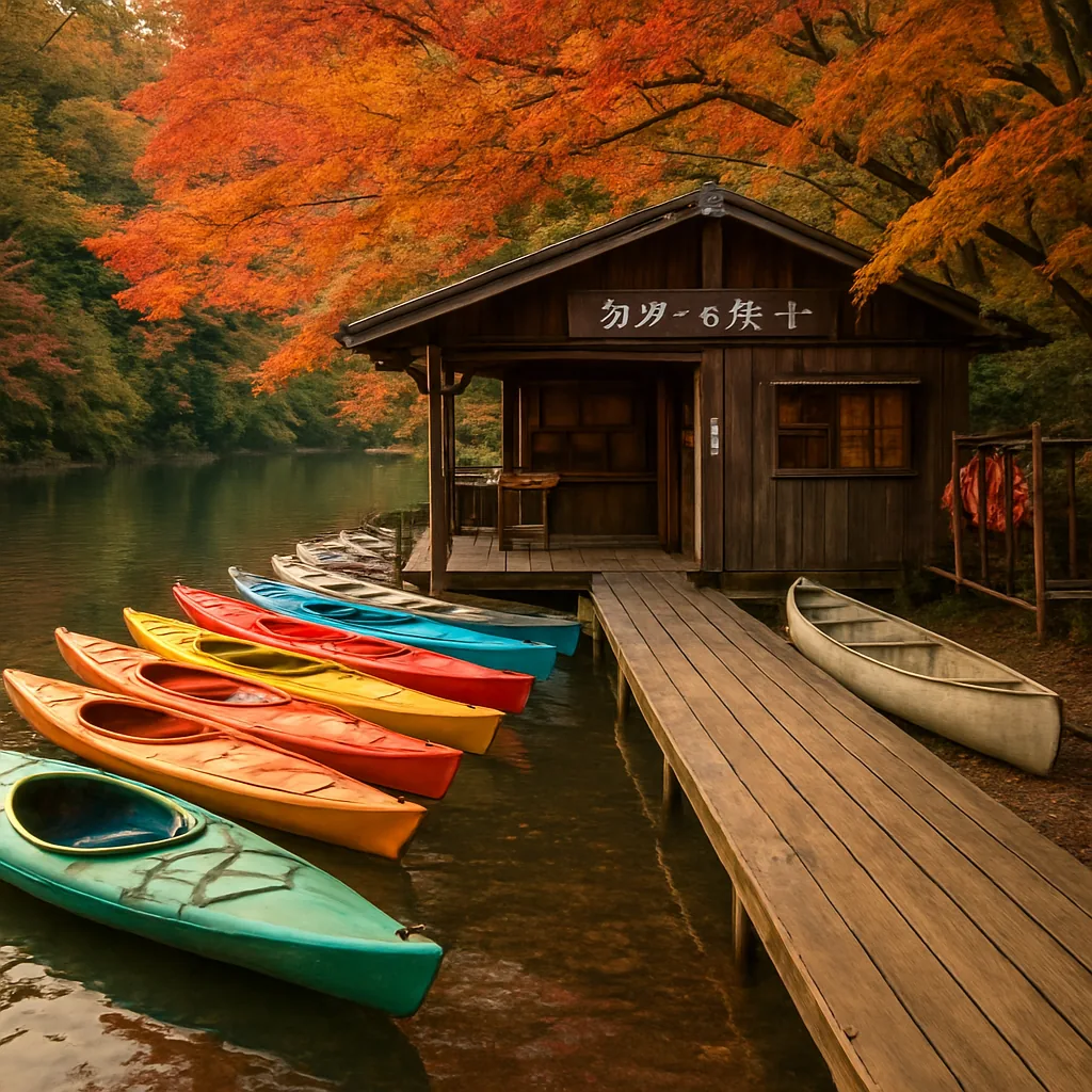 Maple River Point の拠点 — riverside rental base